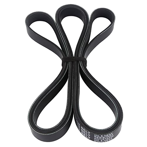 MOCA 6PK2480 EPDM Serpentine Belt for 07-09 Hyundai Santa Fe 3.3L & Kia Amanti 3.8L & 09-13 Audi Q7 3.0L & 96-99 Ford Mustang 4.6L