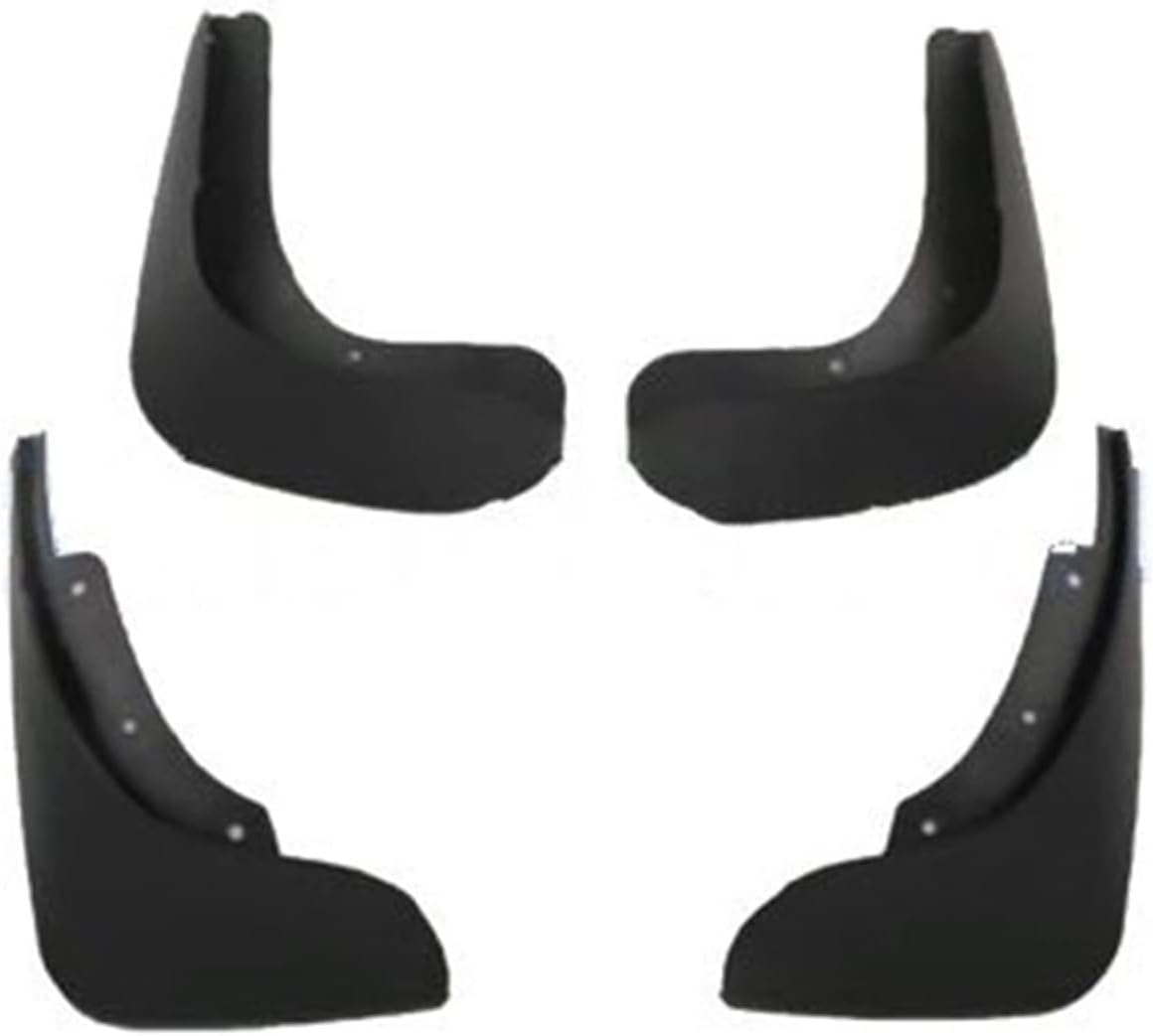 HGYNBCP Car Mud Flaps Splash Guards for VW Polo Mk4 9N3 2005-2009, Splash Guard Front Rear Mudguard with Fixing Screws.