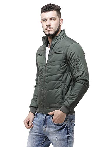 Image of VEDAS BASIC QUILTED PATTERNED PUFFER JACKET ART NO-HM- 351 C