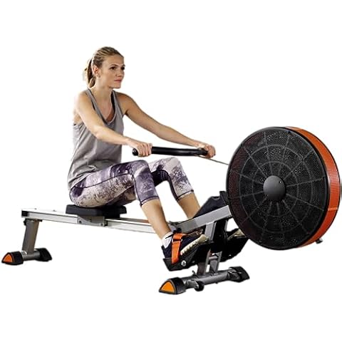 V-Fit Tornado Air Rower with Monitor Cover