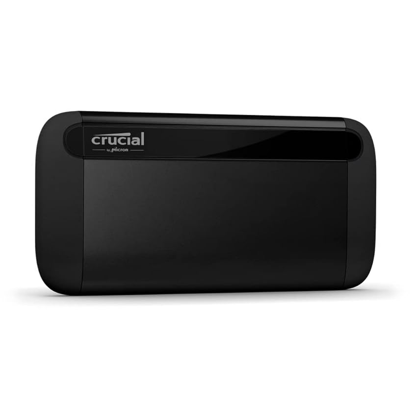 Immagine del prodotto Crucial X8 da 1TB SSD Portatile - Fino a 1050MB/s - PC e Mac - Unità a Stato Solido Esterna USB 3.2 - CT1000X8SSD9