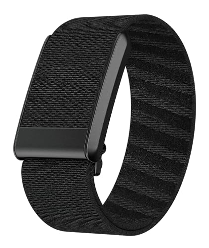 Image of Compatible with Whoop 5.0 Band Straps, Dark Gray Silicone Replacement Band for Fitness Training, Water Activities, Adjustable Breathable Sport Strap for Men and Women
