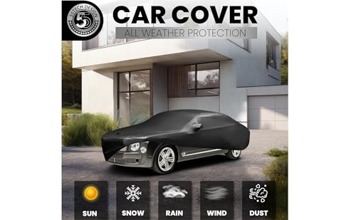 Image of Premium Outdoor Black Covers custiom Made for Bentley Continental GT 100% Waterproof, UV Protection, dust and Dirty, Cotton Liner no Scratch on Paint(Continental GT)
