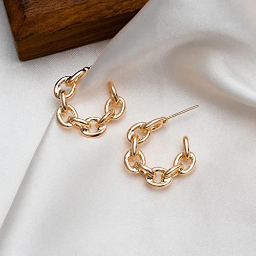 QINQIN Boucles d'oreilles rétro en Acier Inoxydable Mode bohème Boucles d'oreilles pour Femmes Punk Hip Hop Bijoux