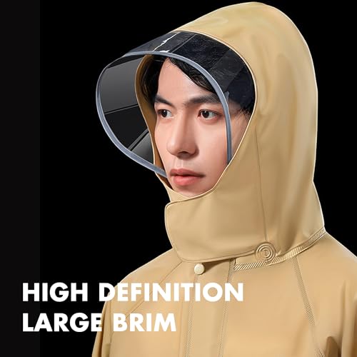 Conjunto impermeable transpirable con chaqueta y pantalón para hombre y mujer miniatura 2
