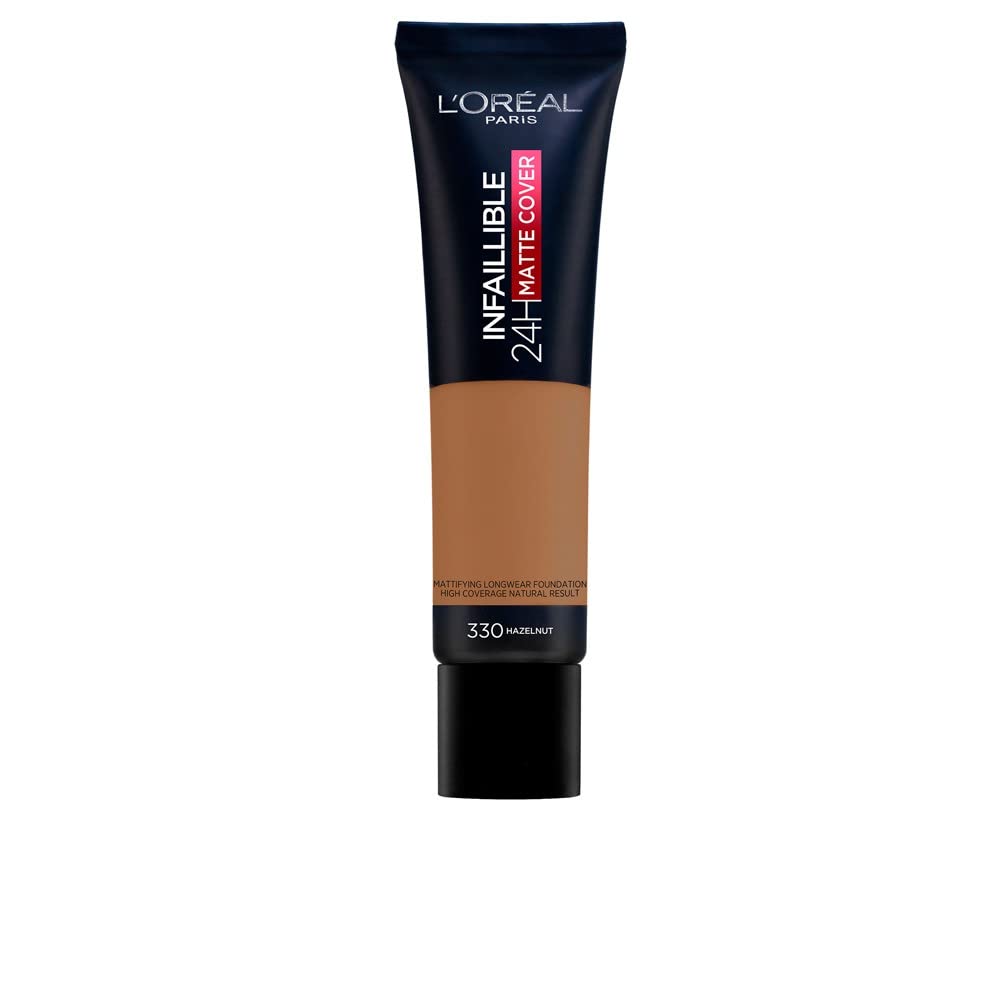 L’Oréal Paris INFAILLIBLE 24H matte cover foundation #330-hazelnut