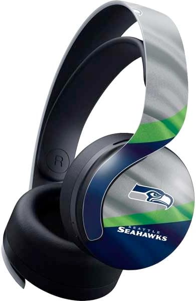 Skinit Decal Gaming Skin Compatible with Pulse 3D Wireless Headset for PS5 - Officially Licensed NFL Seattle Seahawks Design