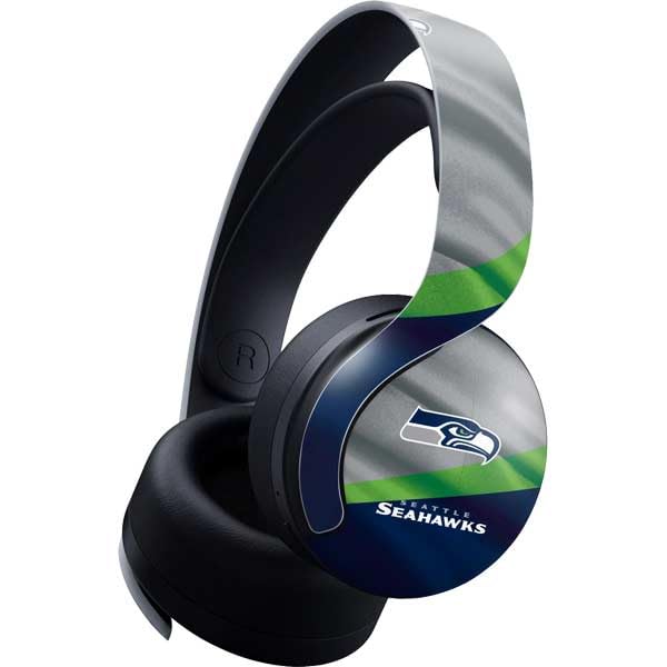 Skinit Decal Gaming Skin Compatible with Pulse 3D Wireless Headset for PS5 - Officially Licensed NFL Seattle Seahawks Design