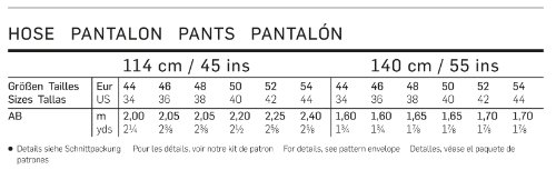 Burda Men's Sewing Pattern 6933 - Trousers Pants Sizes: 34-44 #TOP4