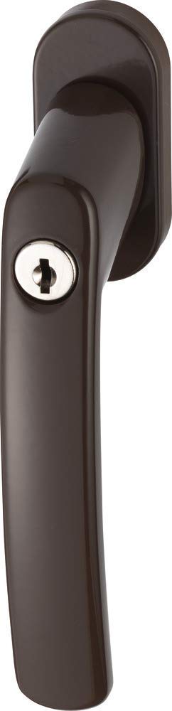 Abus - FG200 B SB 776755 abschließbarer Fenstergriff braun