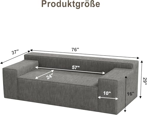 Modular 3-Seater Sofa for Flexible Living Spaces - Image 3