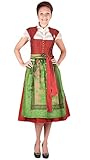 Sportalmdirndl Altenhof ist eine Augenweide mit der handbedrucken Seidenschürze.Zauberhaft anzusehen ist das Sportalm Dirndl Altenhof mit seinen goldfarbenen Kugelknöpfen am Mieder,das in einem stilvollem Webmuster gewebt und sehr hochwertig gearbeitet ist.