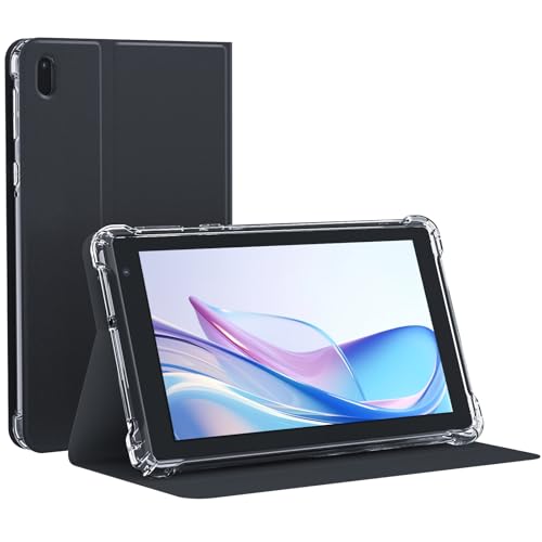 Image of NOVOJOY 7 Inch Tablet with Case, Android 14 Tablet PC, 32GB Storage 8GB RAM Tabletsa Quad-Core Processor Android Tableta pc Dual Camera, WiFi, BT Computer Tabletas.(with Tablets Cover)