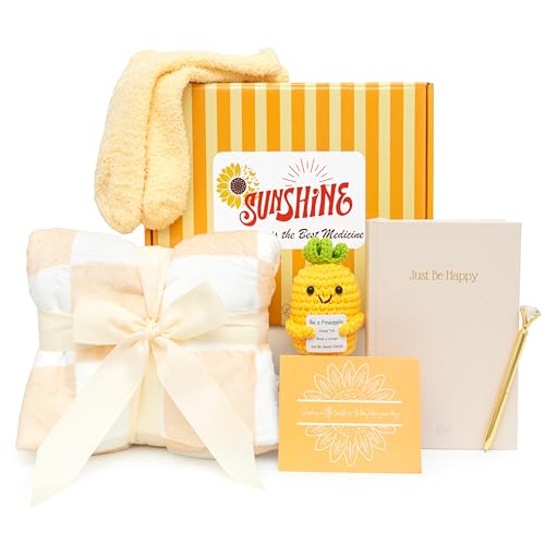 Panier cadeau Get Well Soon femme Sunshine Box de réconfort