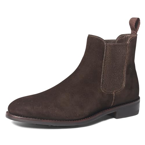 Anthony Veer Jefferson Chelsea Boots for Men | Pull-up | Cushion Comfort Footbed