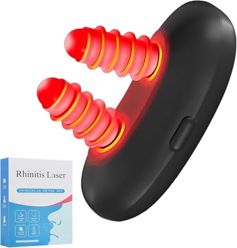 Respirelief Rotlicht Nasaltherapiegerät für Nasenberuhigungsgerät zur Linderung von Nasenbeschwerden und Nasenverstopfung