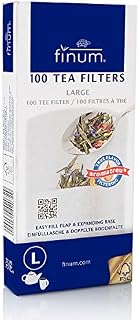 Finum 100 Tea Filters, Paper, White, 82 x 182 cm, 60/420.72.00
