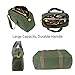 12 Inch Wide Mouth Tool Bag, Heavy Duty Canvas Tool Storage Bag for Men, Large Capacity Tool Tote Bag for Electricians, Power Tool Organizer Pouch