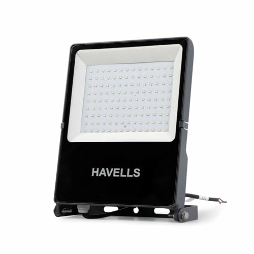 Image of Havells Polycarbonate 20W LED Flood Light, Centura Neo 6K IP66 Waterproof LED Lights with 120 Wide Beam-LED Lamp Lights for Yard, Factory,Garden, Playground & Home