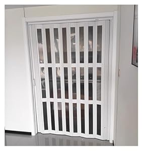 Yllffll Falttür 190cm Hoch Komplettset Weiß