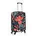 QSMBNET Travel Luggage Cover Simple Little Flower Spandex Suitcase Protector Washable Baggage Covers Fashion Elastic Scratch-Resistant Luggage Cover Protector Fits 18-32 Inch Luggage