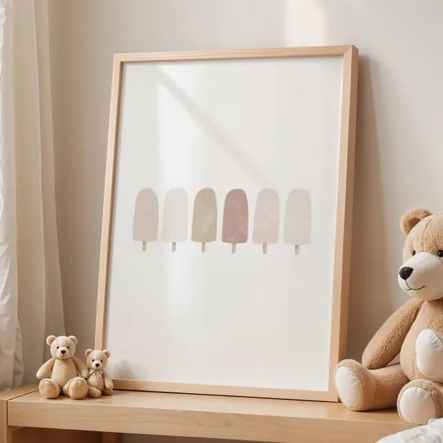 Cuadro ice cream FASE5 cadre décoratif imprimé pour maison - 2