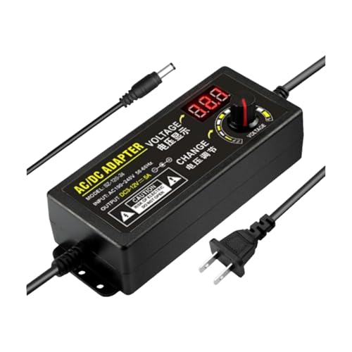 Adaptateur 3V-12V 5A 60W pour remplacer vos chargeurs perdus