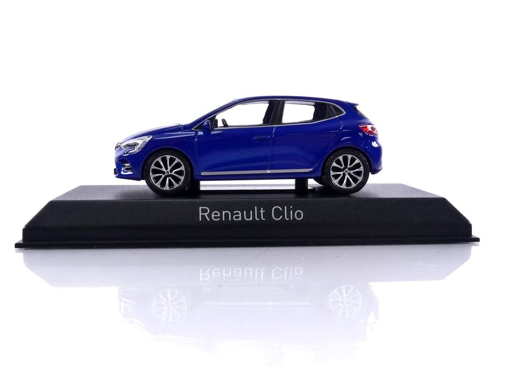 Amazon.co.jp: ノレブ 1/43 ルノー クリオ 2019 アイアンブルー 完成品