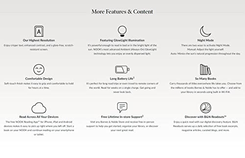 Barnes & Noble Nook Glowlight 4 32GB/Black thumbnail 4