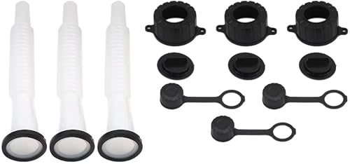 Miniatura 2 de Kit de piezas de tapa de boquilla de repuesto para latas de gas, boquilla de vertido flexible para Rubbermaid