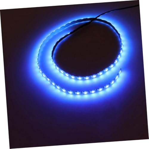 Tira LED flexible impermeable multicolor con control USB de 1 metro miniatura 5