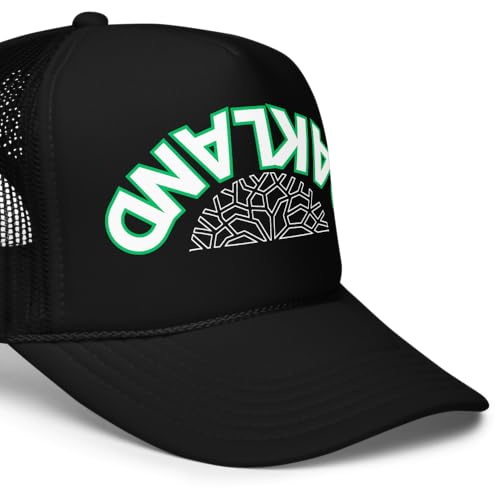 Oakland Upside Down Trucker Hat Verde miniatura 2