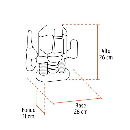 Rebajadoras Router Truper 5 Imagen adicional
