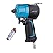 Price comparison product image Hazet Compressed Air Impact Wrench Max Torque 1400 Nm, Square 12.5 mm (1/2 Inch) Extra Short, Recommended Torque 620 Nm, Heavy Duty Twin Hammer Impact Mechanism 9012MT