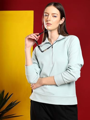 Image of KOTTY Women's Stylish Pullover Sweatshirt Ideal for Winter and Layered Looks
