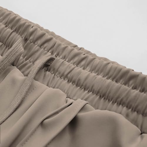 Men's Long Pants Straight Wide Leg Front Trims Fashion Trousers Comfortable Elastic Waist Breathe Pant Work Going Out3