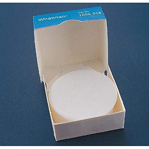 Whatman 4712R10PK 1005055 Grade 5 Qualitative Filter Paper, 55 mm Thick and Max Volume 64 ml/m (Pack of 100)