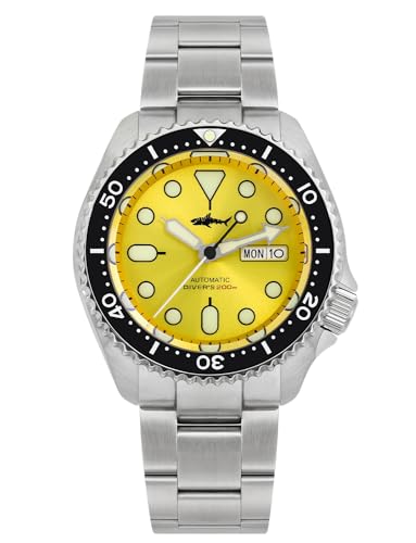 Montre pour homme TACTICAL FROG SKX007 automatique NH36A cadran noir 42mm
