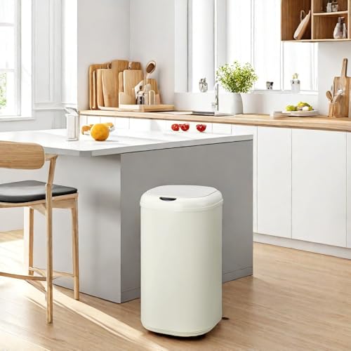 Takywep bote de basura automático acero inoxidable 8 gal miniatura 7