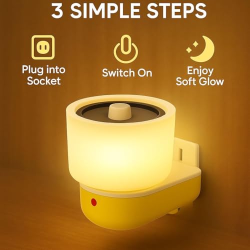 Image of Electric Kapoor Dani Diffuser with Night Lamp | Plug-in Camphor Diffuser for Pooja Room Home Office | Flameless Smoke-Free Aroma Burner | Incense Holder | Compatible with Camphor Essential Oils