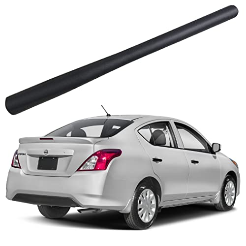 Rubber Antenna for Nissan Versa (2012-2019), Nissan Versa Antenna - 7 Inch Car Wash Proof, Internal Copper Coil Antenna Mast Replacement