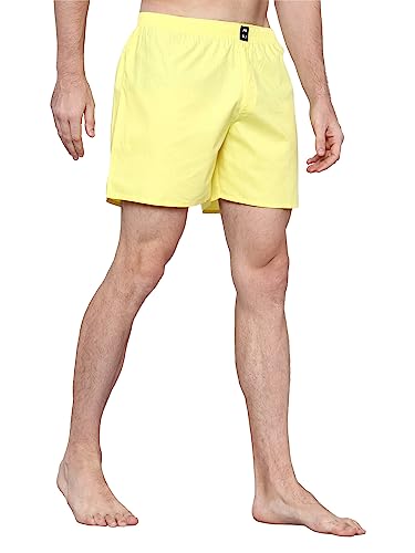 Image of PB & J Men's Cotton Boxers Pack of 2 | Premium Bottom wear | Boxer Shorts for Men |(Assorted Boxers - Colors May Vary)
