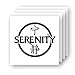 Serenity with Chinese characters SMALL Vinyl Decal | Firefly Serenity Browncoats Malcolm Reynolds Reavers Jayne Cobb SHINY River Tam Misbehave | Cars Trucks Laptops Cups Tumblers Mugs | Made in USA