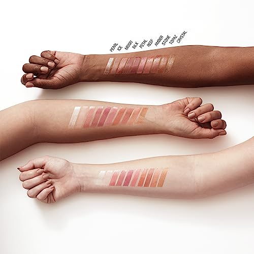 Image of Maybelline Lifter Gloss with Hyaluronic Acid Makeup Bundle, Lip Gloss Set Includes 1 Nude Lip Gloss in Petal and 1 Pink Lip Gloss in Stone