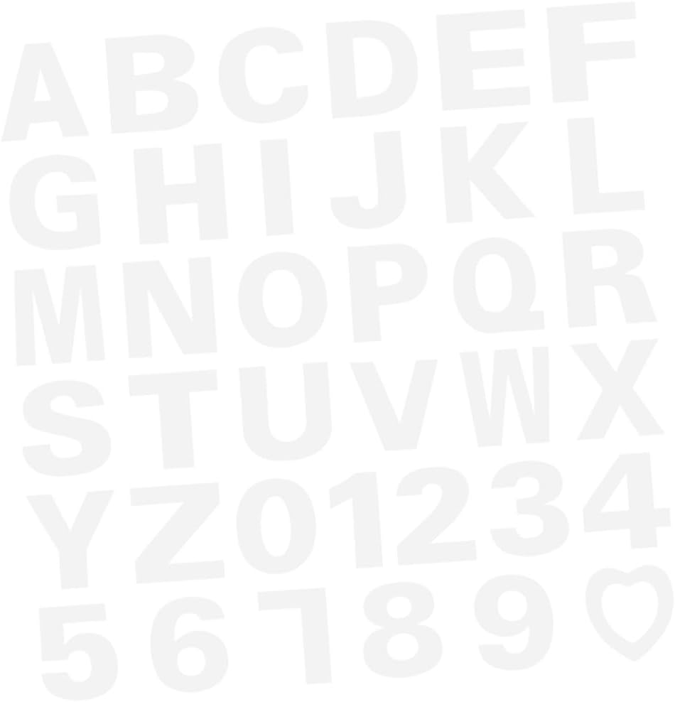 37pcs DIY Number Alphabet Cake Stencils White Cake Molds for Baking Supplies Creative Pattern Templates for Home Kitchen Bakery Restaurant and Shop Use