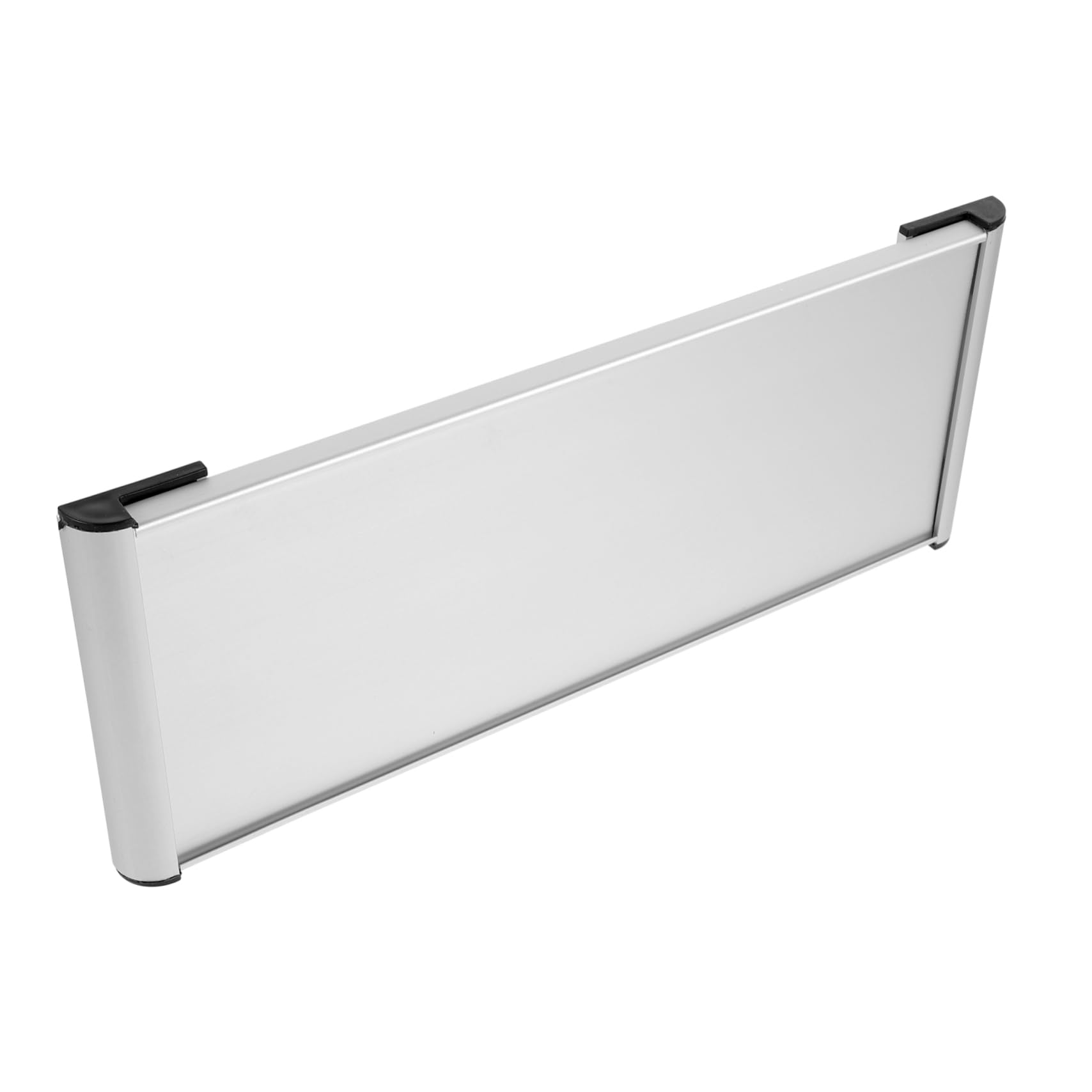 SHOWERORO 10stücke Aluminium Türschild Leeres Namensschild Für Doppelseitige Aluminium-schildplatte Für Gestaltung Leicht Und Langlebig