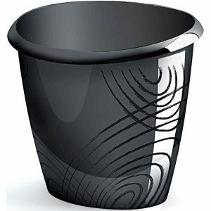 CEP 10 x Papierkorb Origins 15l schwarz