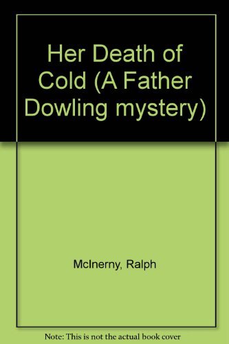 Her death of cold [Large Print] 089340196X Book Cover