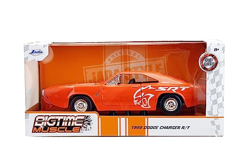 Big Time Muscle 1:24 1968 Dodge Charger Die-Cast Car miniatura 2