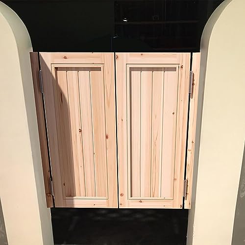 Istruzioni per l'uso: le porte da salone in legno massiccio possono essere utilizzate come porte anteriori del portico, porte a mezza vita, porte cowboy, porte di recinzione, porte di partizione, porte da bar e porte libere. Abbiamo conservato il colore originale del legno, puoi affrettarti e provarlo.